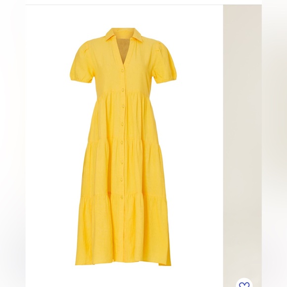 Area Stars Bella Dress yellow XS - Picture 2 of 6